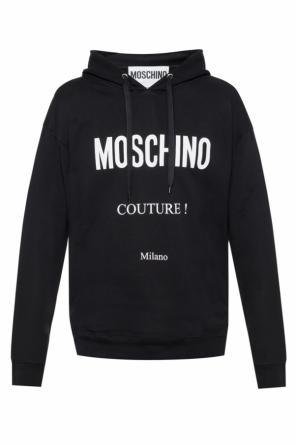 Sweatshirt with a printed logo, zdjęcie 1 Sweatshirt with a printed logo od Moschino